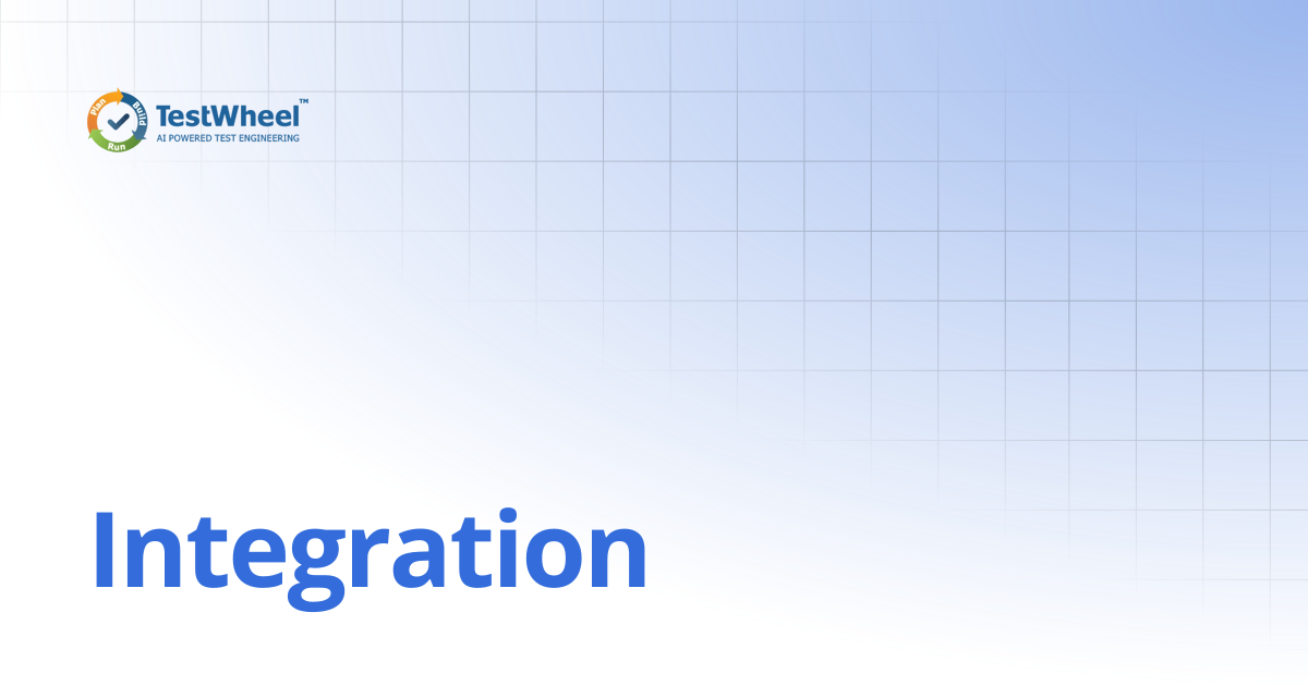 Integration | TestWheel Documentation
